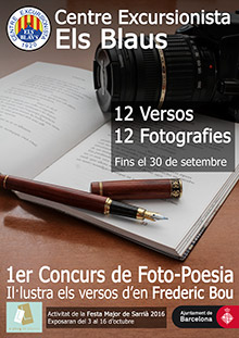 cartell Coincurs de foto-poesia