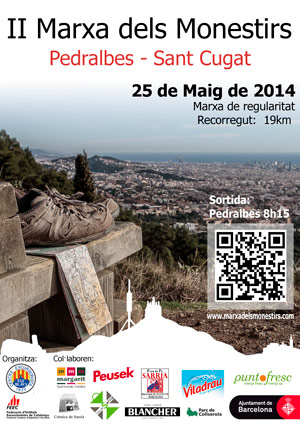 Cartell Marxa dels Monestirs 2014 Cartell Marxa dels Monestirs 2014