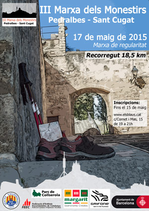Cartell Marxa dels Monestirs 2015 Cartell Marxa dels Monestirs 2015