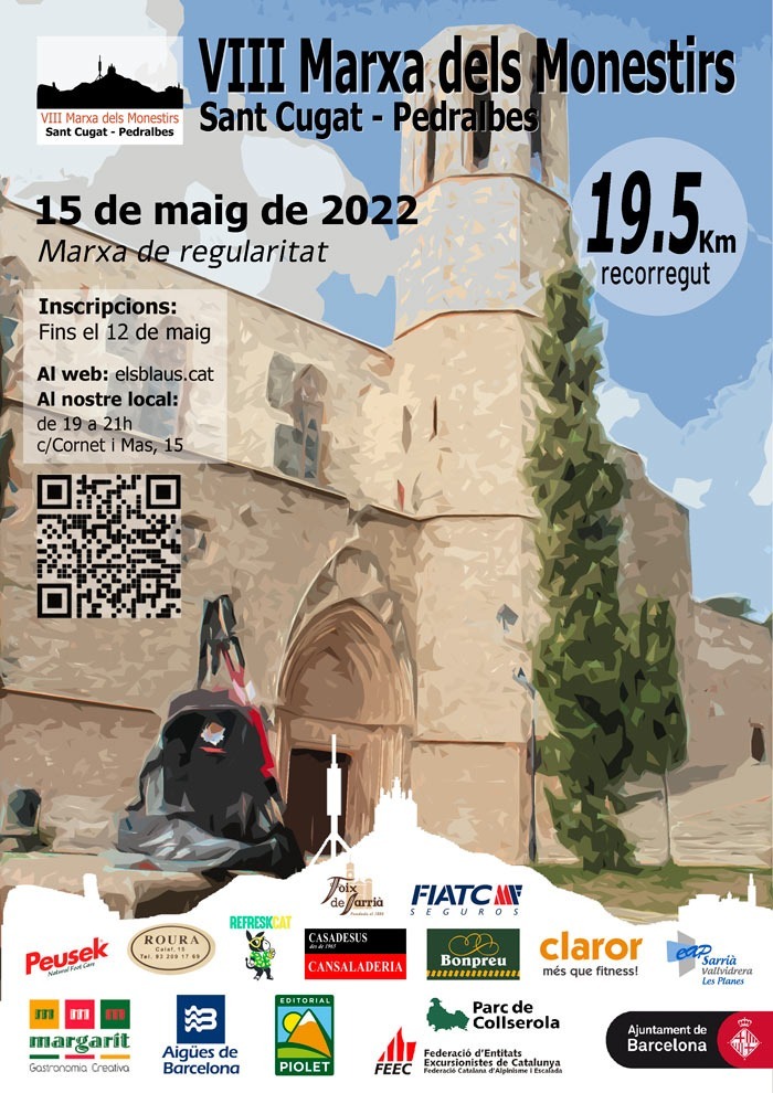Cartell Marxa dels Monestirs 2018 Cartell Marxa dels Monestirs 2022