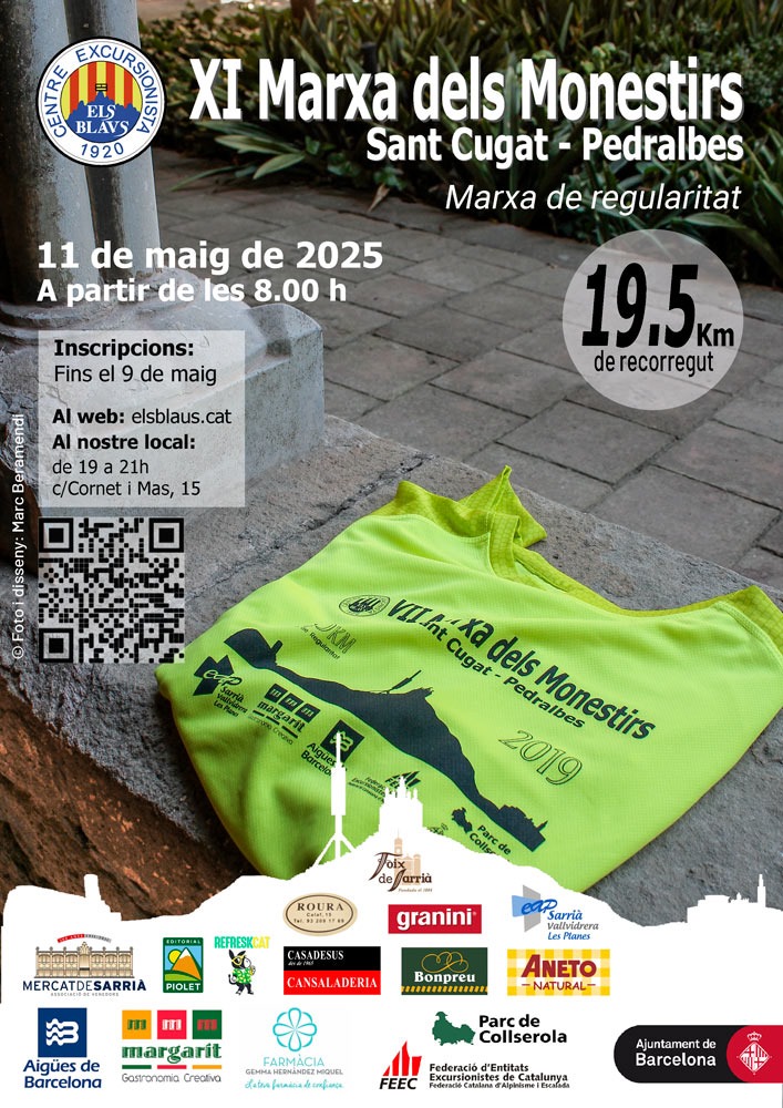 Classificacions XI Marxa dels Monestirs